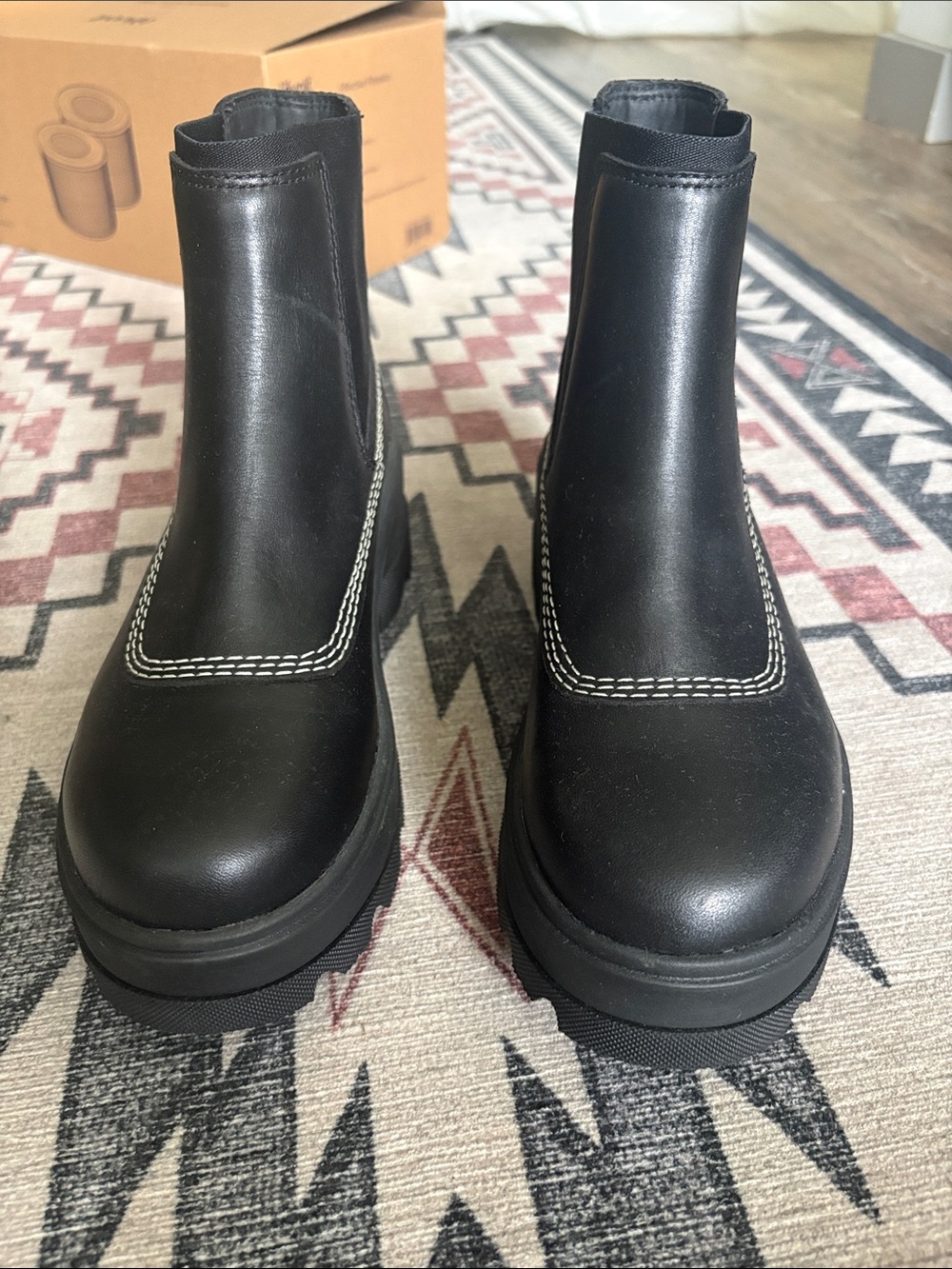 Sorel platform winter boots